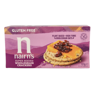Nairns Nairns Oatcrackers super seeded 137 Gramm
