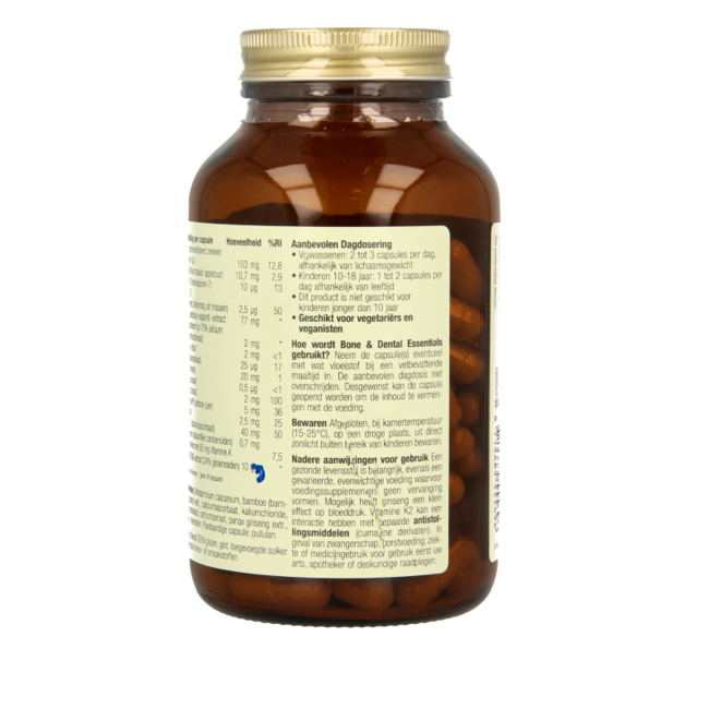 Bone & dental essentials 120 Vegetarian capsules