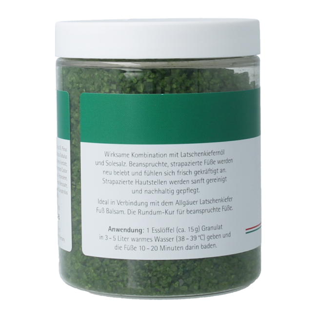 Allgauer Latshen Kiefer Mineral foot bath allgasan 350 Gram
