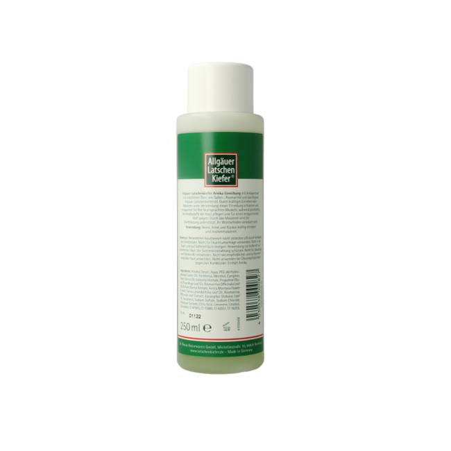 Allgauer Latschenkiefer Arnika Massage allgasan 250 ml