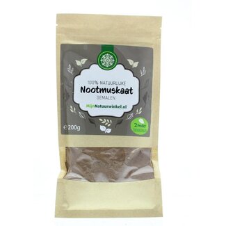 MijnNatuurwinkel Gałka muszkatołowa mielona MijnNatuurwinkel 200 Gram