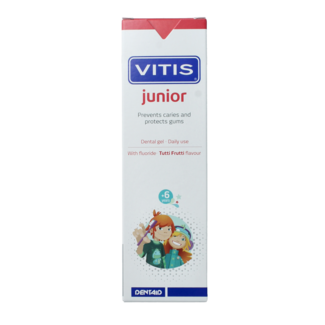 Vitis Junior toothpaste gel 75 Millilitres