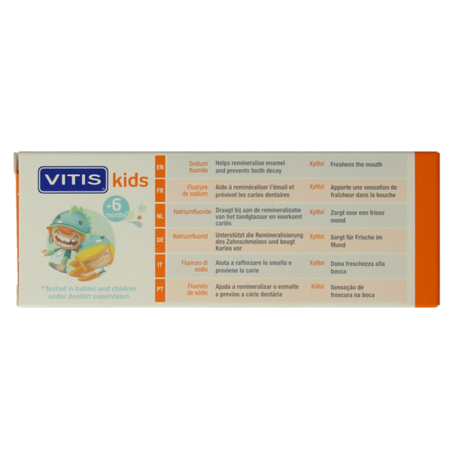 Vitis Gel dentifrice kids 50 ml