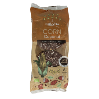Galette de maïs bio coco Bonvita Premium 100 g
