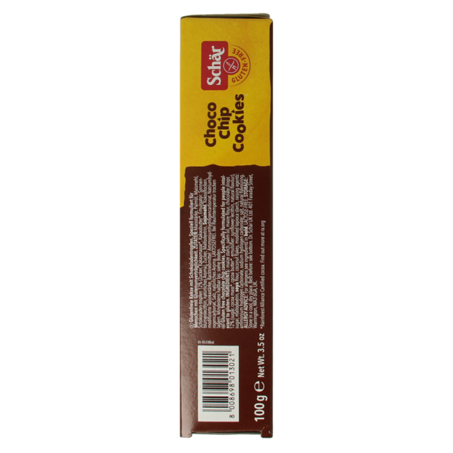 Choco chip cookies gluten-free 100 Gram