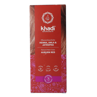 Khadi Tinte vegetal Khadi Henna, Amla y Jatropha 100 g
