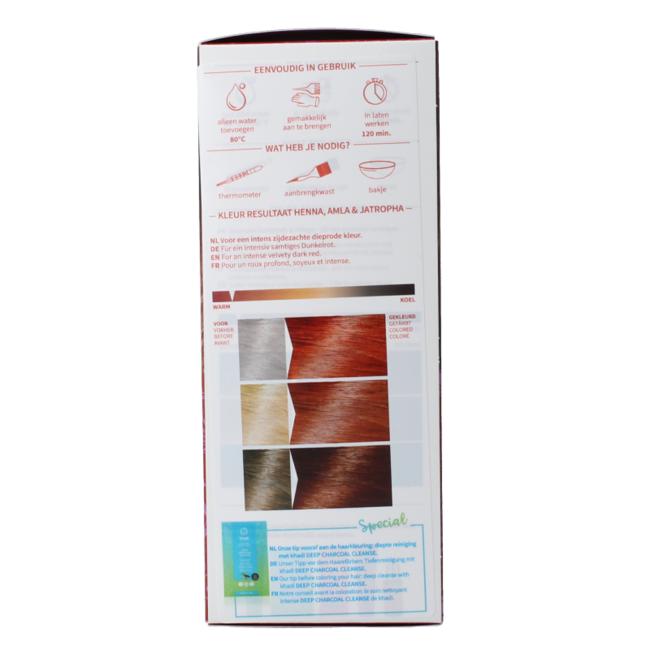 Khadi Hair Colour Henna, Amla & Jatropha 100g