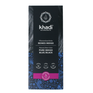 Khadi Tinta per capelli indaco puro 100 Grammi