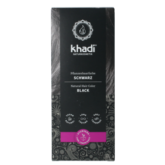 Khadi Khadi Pflanzenhaarfarbe Schwarz 100 g