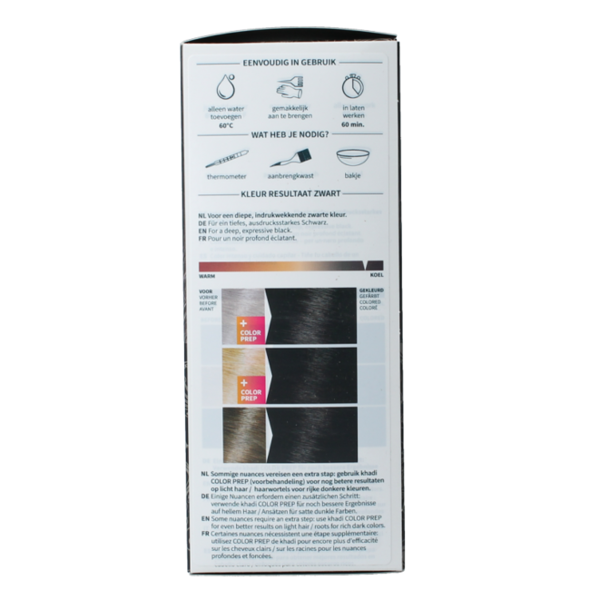 Khadi Pflanzenhaarfarbe Schwarz 100 g