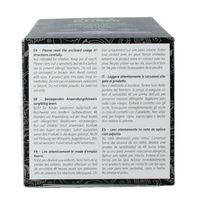 Khadi Farba do Włosów Czarna 100 Gram