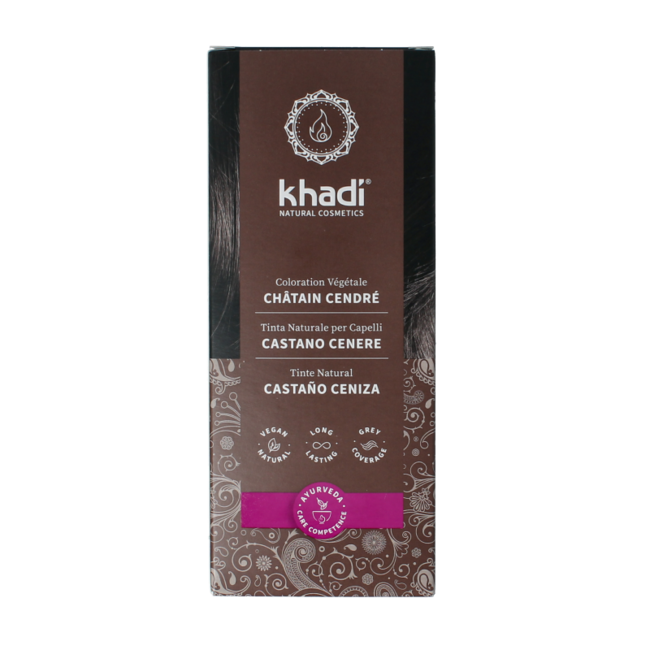 Khadi Haarfarbe Aschbraun 100 Gramm