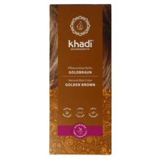 Khadi Khadi Hair Colour Golden Brown 100g