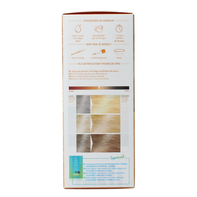 Coloration capillaire blond médium 100 g