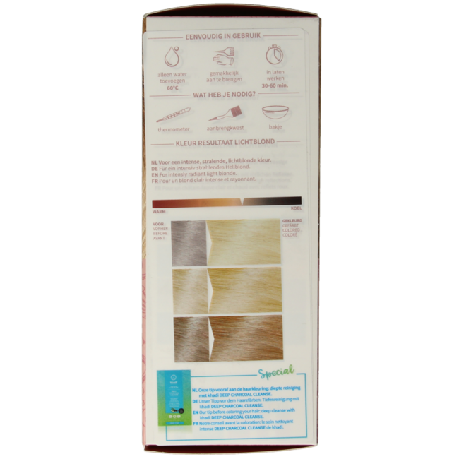 Khadi Haarfarbe Hellblond 100 Gramm