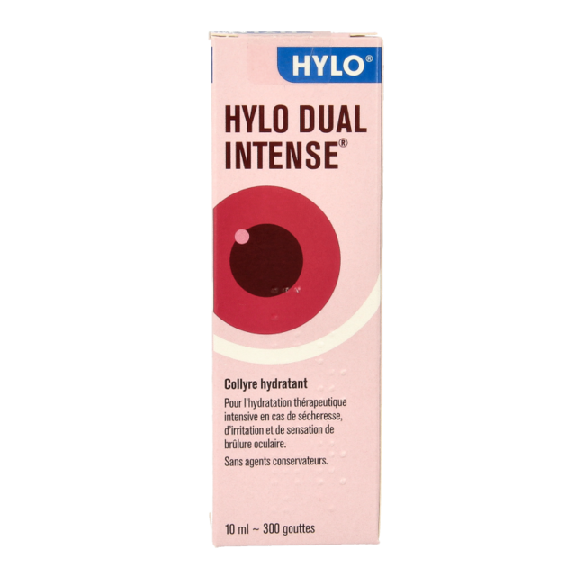 Dual intense eye drops 10 Millilitres