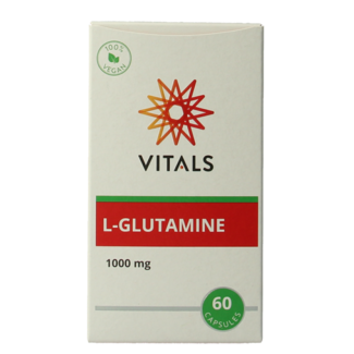 Vitals Vitals L-Glutamina 1000mg 60 Cápsulas