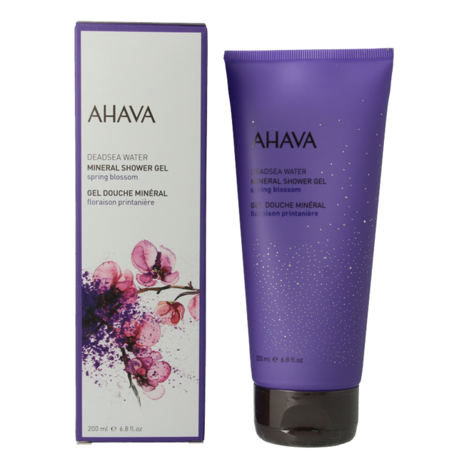 Ahava Mineral showergel spring blossom 200 Milliliter