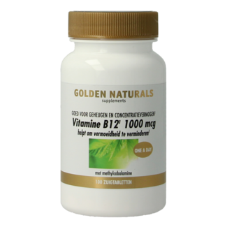 Golden Naturals Vitamin B12 1000mcg Vegan 100 Lozenges