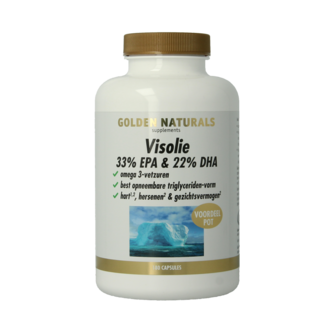 Golden Naturals Golden Naturals Olio di Pesce 33% EPA 22% DHA 180 Softgel