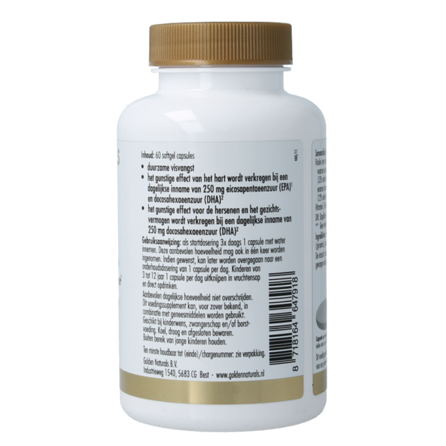 Fish Oil 33% EPA 22% DHA 60 Softgels