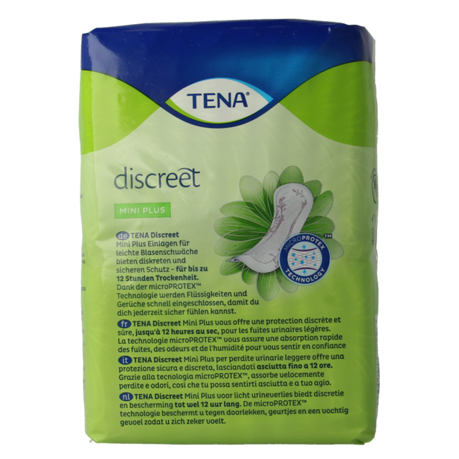 Tena Lady mini discreet plus 20 Pieces