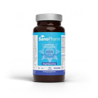 SanoPharm HSN Hair Skin Nails 60 Kapseln
