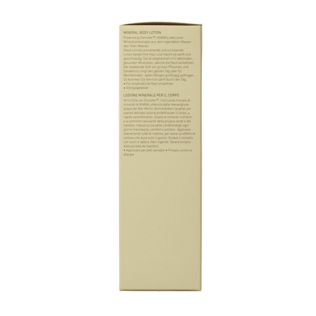 Ahava Loción corporal mineral 250 ml