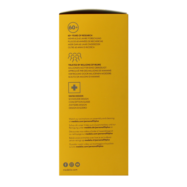 Zestaw do podwójnego odciągania mleka Symphony, rozmiar M, 1 szt.