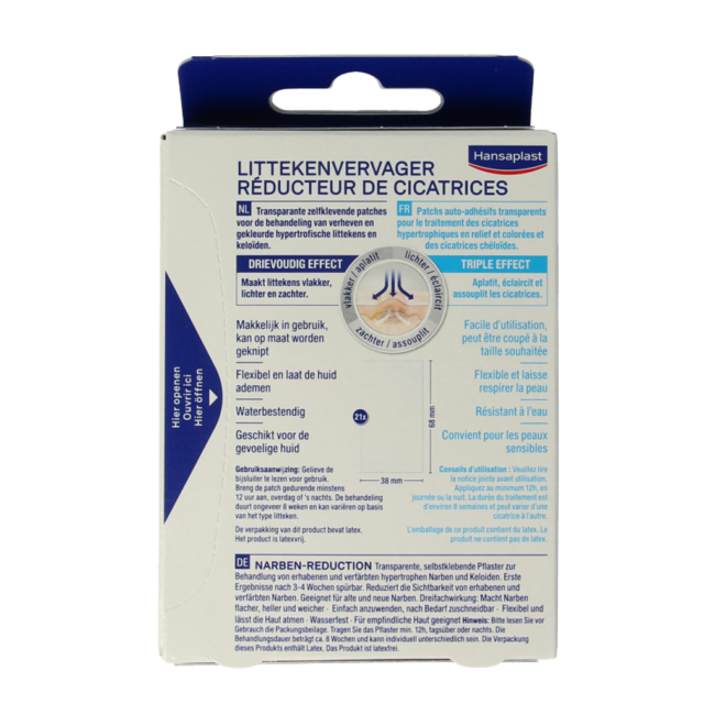 Hansaplast Scar Reducer 21 Pieces