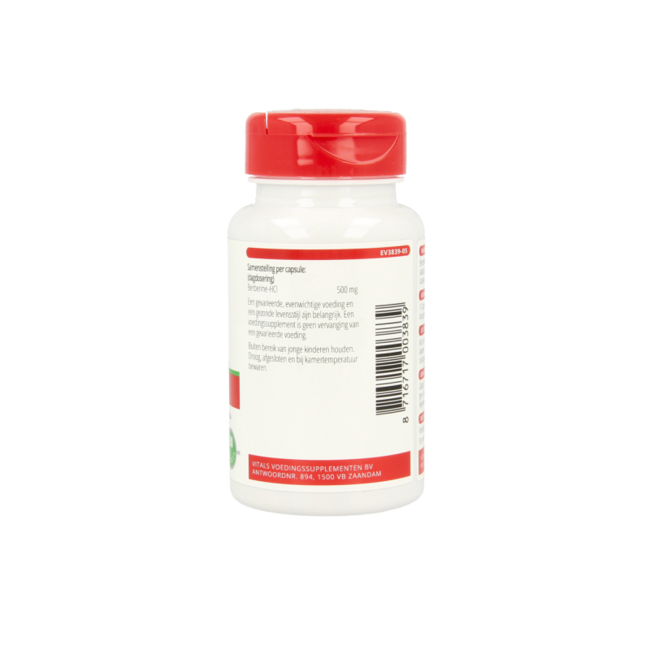 Berberyna 500 mg 60 kapsułek