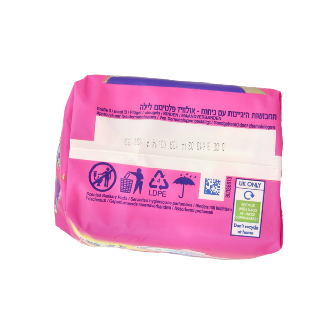 Always Sanitary pads platinum ultra night 8 pieces