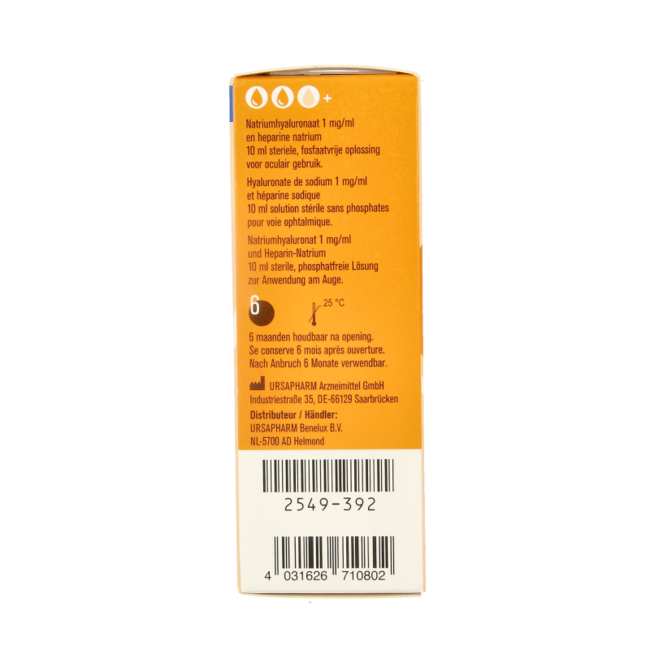 Hylo parin oogdruppels 10 Milliliter