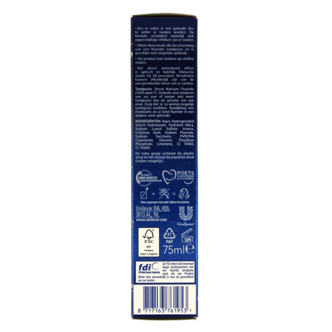 Zahnpasta White Now Gold 75 ml