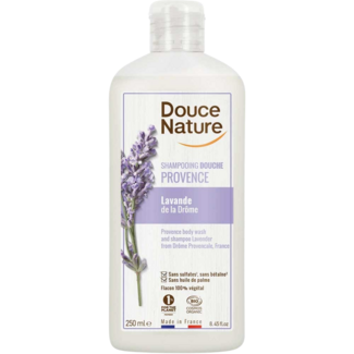 Douce Nature Douce Nature Gel de ducha y champú lavanda provenza bio 250 mililitros