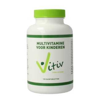 Vitiv Multivitamines pour enfants 100 Comprimés à croquer