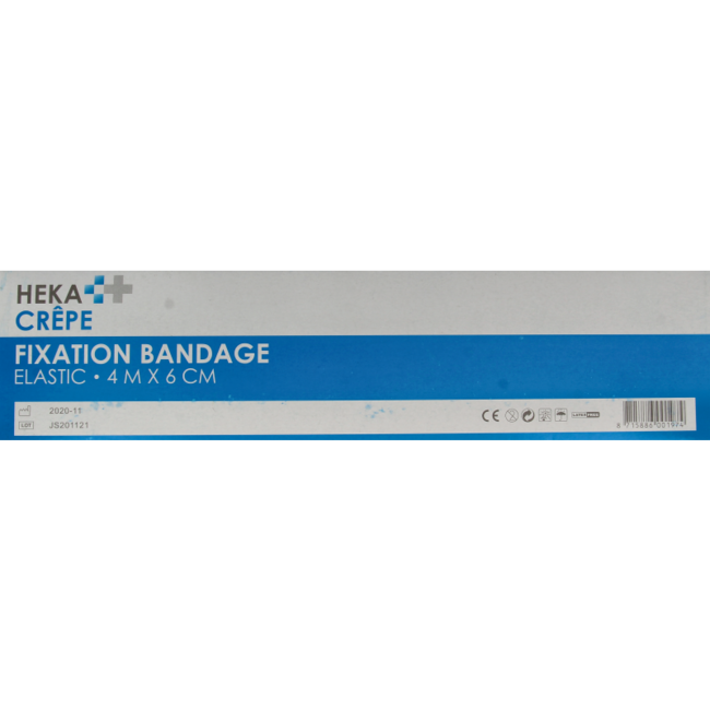 Heka Crepe windsel 4m x 6 cm 10 Stuks