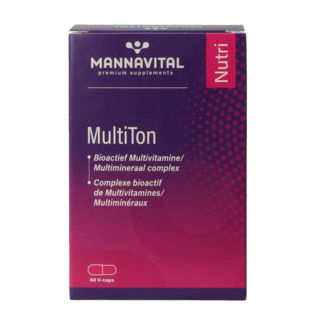 Mannavital Multiton 60 Vegetarische capsules