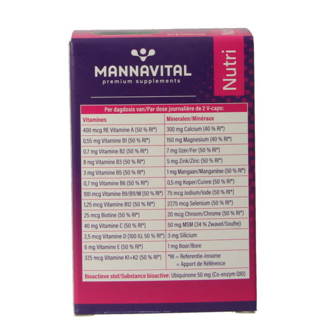 Multiton 60 Vegetarian capsules