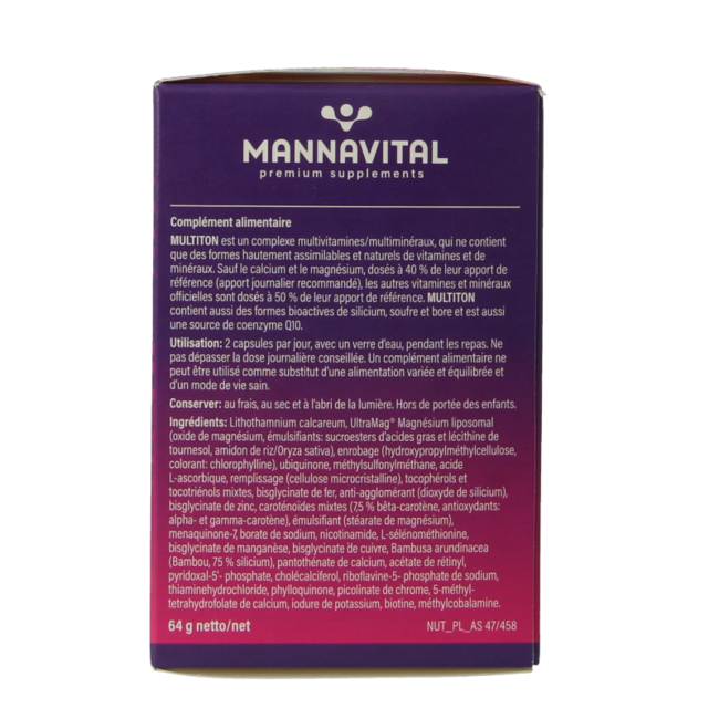 Multiton 60 capsule vegetali