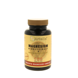 Artelle Artelle Magnesium Bisglycinat & Citrat 100 Tabletten