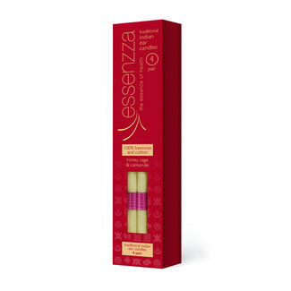 Fuss Free Nat Fuss Free Nat Ear candles Indian 4 Paar