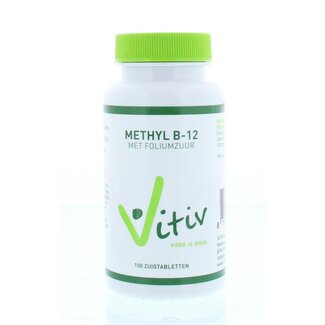 Vitiv Vitiv Vitamine B12 methylcobalamine 100 Tabletten