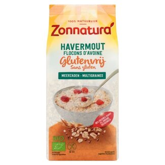 Zonnatura Zonnatura Bio-Haferflocken 350 Gramm