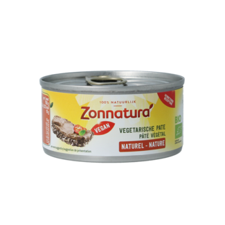 Zonnatura Organic plain vegetarian pâté 125g