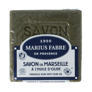 Marius Fabre Marius Fabre Savon Marseille olive soap in foil 400 Gram