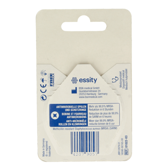 Leukosilk Hechtpleister eurolock 5m x 2.50cm 1 Stuks