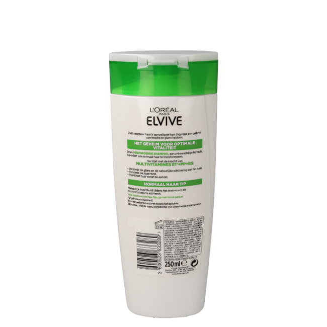 Elvive Shampooing Multivitamines Cheveux Normaux 250 ml