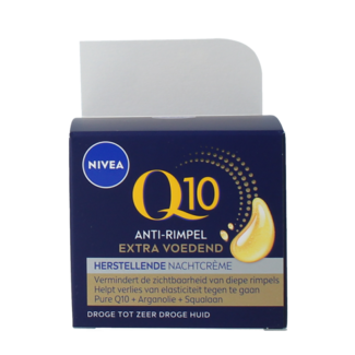 Nivea Nivea Q10 Power nachtcreme extra voedend 50 Milliliter