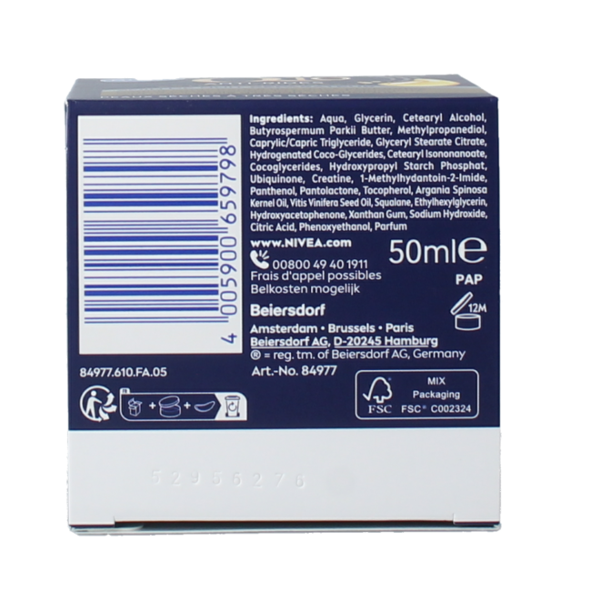 Nivea Q10 Power crema notte extra nutriente 50 Millilitri